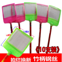 Bamboo rod wire flies tap no rot to extend the clinker plastic bamboo household with beef tap flies