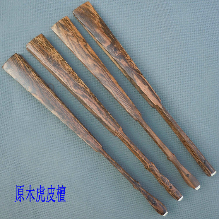 Sunoodle Wen Play Folding Fan 10-inch 13 Stalls Male Fan Log Tiger Leather Sandalwood Painting Collection Fan blank fan surface