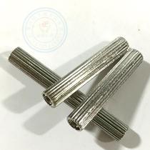 Nickel-plated base wire round copper column Copper column m3 internal thread copper column Isolation column Knurled copper column Round copper column