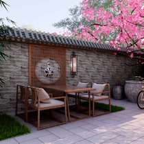 Antique wall tiles outdoor Villa wall tiles cultural tiles outdoor country courtyard retro tiles wall tiles Gray