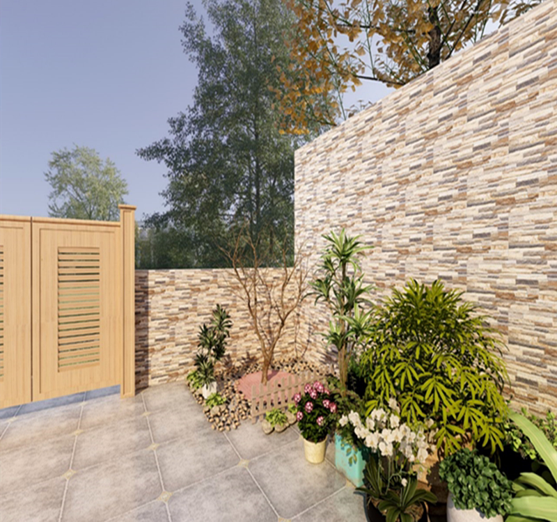 American Countryside Villa Exterior Wall Brick Culture Stone Exterior Tile Self Built House Balcony Wall Brick Garden Inner Wall Brick