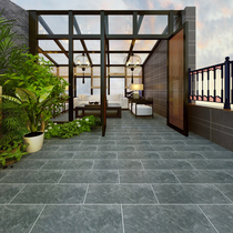 Rural blue stone tile outdoor courtyard floor tile rural villa small courtyard exterior wall outdoor garden floor tile