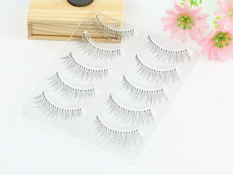 Dứa chị Nhật Bản mềm mại trong suốt lông mi giả MF031 trang điểm nude tự nhiên đơn giản, thanh lịch gel kích mí