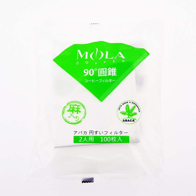 Japan Produces Bleached odourless Sanyo Made of hemp V60 filter paper 2 persons with 100 sheets