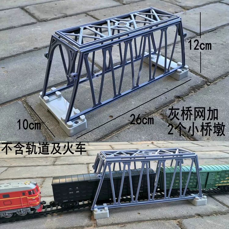 Realistic toy railed, electric train model for boys