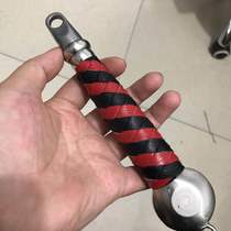 Flat pot handle wheat ear whip unicorn whip nut whip handle handle whip accessories