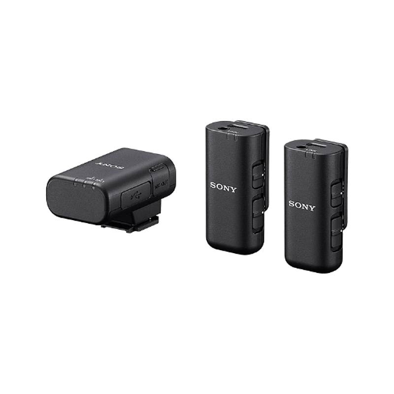 Sony/索尼 ECM-W3 Original One Drag of the Wireless Collar Microfen Bee A7M4FX3 Live Vlog