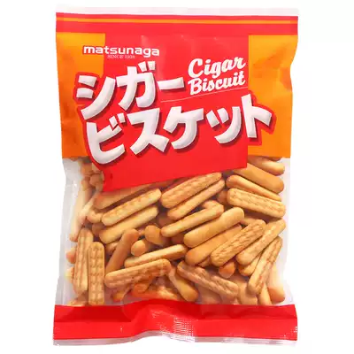 Japanese cookies Imported snacks Matsunaga wheat finger cookies Children's snacks cookies Baby food 170g