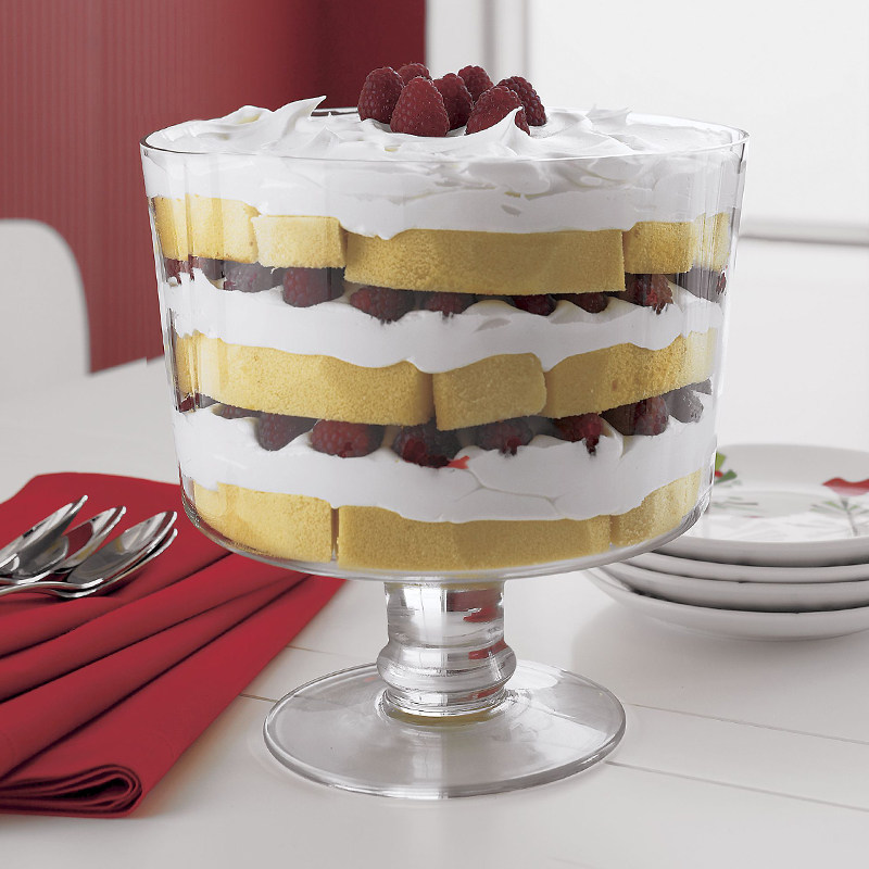 Trifle Bowl Glass Fruit Plate Net Red Pudding Cup Oversized Ice Cream Cup English Dessert Cake Salad Pot