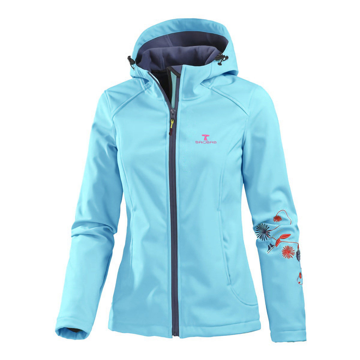 BAOBAB outdoor autumn new soft shell clothing women's mountaineering clothing waterproof velvet stormtrooper warm travel windbreaker jacket