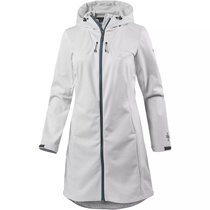 2021 autumn and winter new female outdoor long windproof waterproof soft shell assault jacket breathable warm extended jacket
