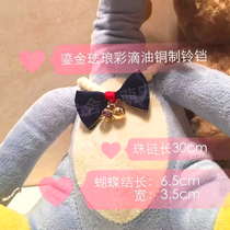 Teddy Poodle Mini Dog Bib With Bears Beaume Pure Artisanal Butterfly Knot String Pearl Practice Pet Dog Cat Neckline Scarf