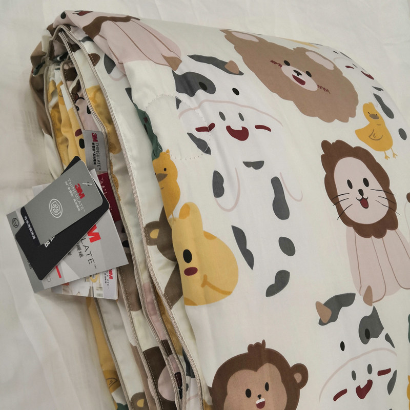 Spring and autumn is filled with 3M New Shelli High Efficient Warm Velvet Antibacterial Moisture - proof children can be machine washed