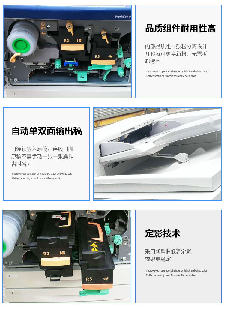 Xerox Five Generation 5845 5855 5875 Máy in tốc độ cao màu đen và trắng A3 In sao chép đa chức năng - Máy photocopy đa chức năng máy ricoh 5002