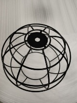 Wire lampshade wire lampshade bird cage lampshade chandelier simple ceiling lamp restaurant chandelier