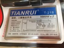 Tianrui T-218 remote control segment switch lamp accessories remote control two independent switch lamp sub-controller