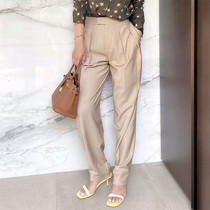 Sunshine Foam @ Soup 2004 casual pants imitation wool show thin trousers ladies suit professional pants