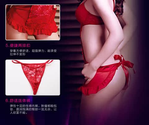 Đồng phục hầu gái gợi cảm bra backless mở tạp dề đồ lót Nhật Bản tạp dề trang phục hầu gái bộ định hình giảm eo nữ