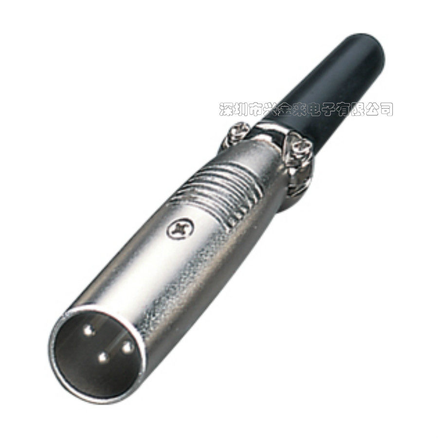 New stock 3Pin Cannon public head Three-core Canon plug XLR Audio head speaker power amplifier wiring plug