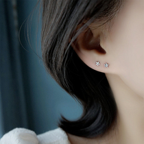 Raising Earhole 999 Pure Silver Mini Small Flowers Earrings Small Earrings Sleep Free Off 2022 New Tide Ear Accessories