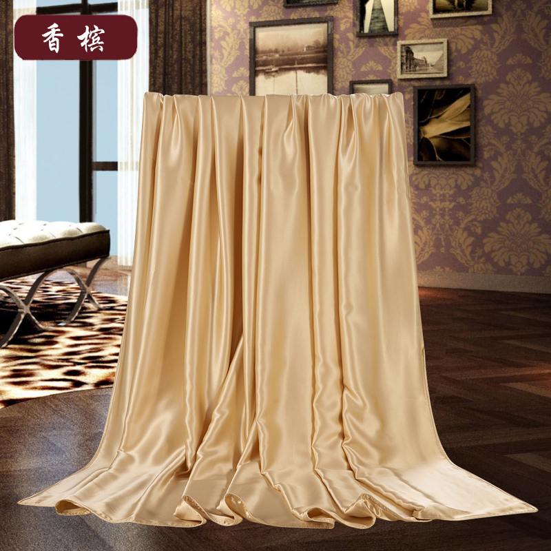 Special price beauty and real silk quilt cover double face 100% mulberry silk wide weighing 22 mmi