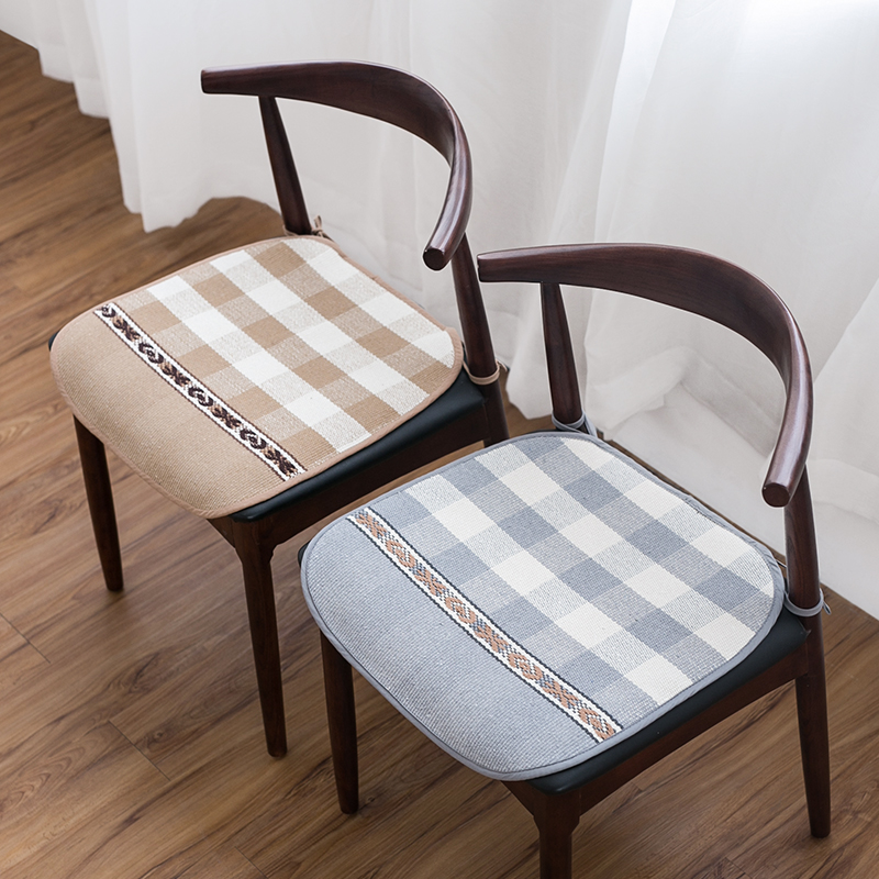 Breathable chair cushion cushion Student four seasons universal classroom computer chair stool seat cushion Car dining chair cushion ins