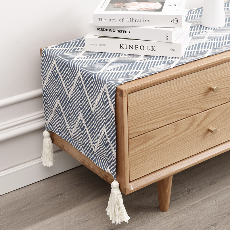Modern minimalist TV cloth cover cloth bedside table tablecloth