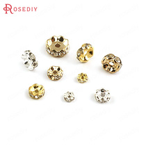 DIY Ornament Accessories Bracelet String Pearl Ornament Material 4MM to 10MM Sina lace lace Water drilling ring 17124