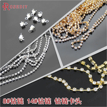 Diy Ornament Drilling Chain Necklace Bracelet Earrings Hair Accessories Hair Accessories Drilling chain Drilling Chain Carhead Water Drilling Chain 17955