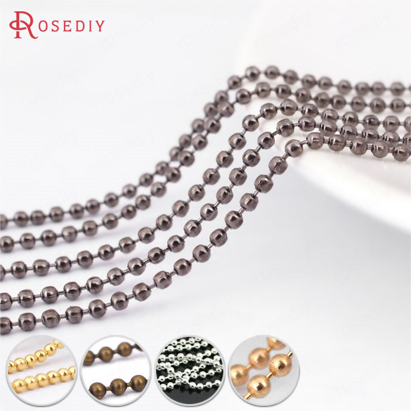 DIY jewelry chain necklace hand earrings hair accessories headwear accessories tassel chain ball chain ball chain 2585