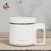 Silver Cup sterling silver 999 thermos household tea cup high grade sterling silver liner water cup office tea cup