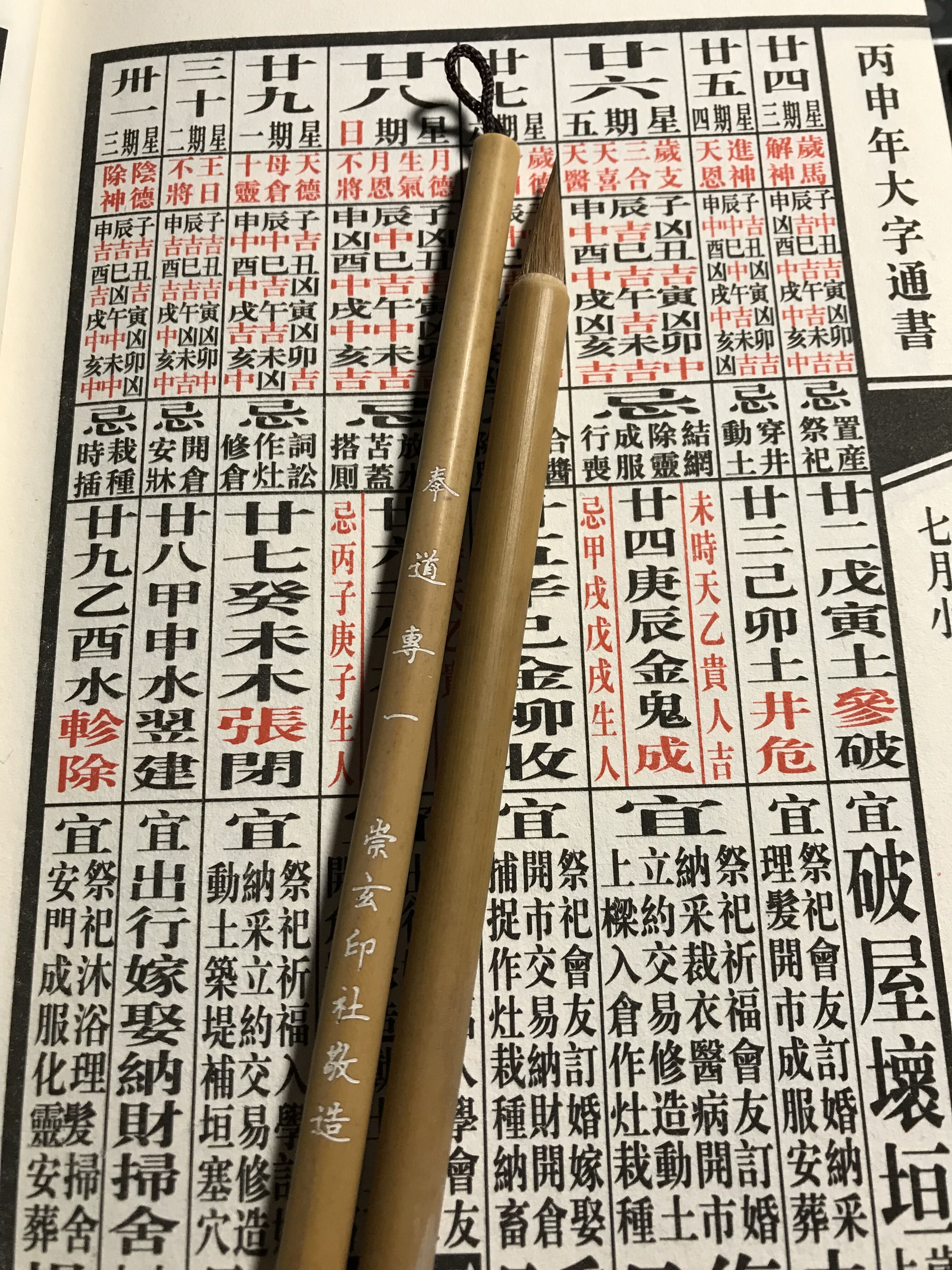 Chongxuanguan refined small kai copy brush pure wolf milli copy warp fly head small kai writing smooth without fork elasticity