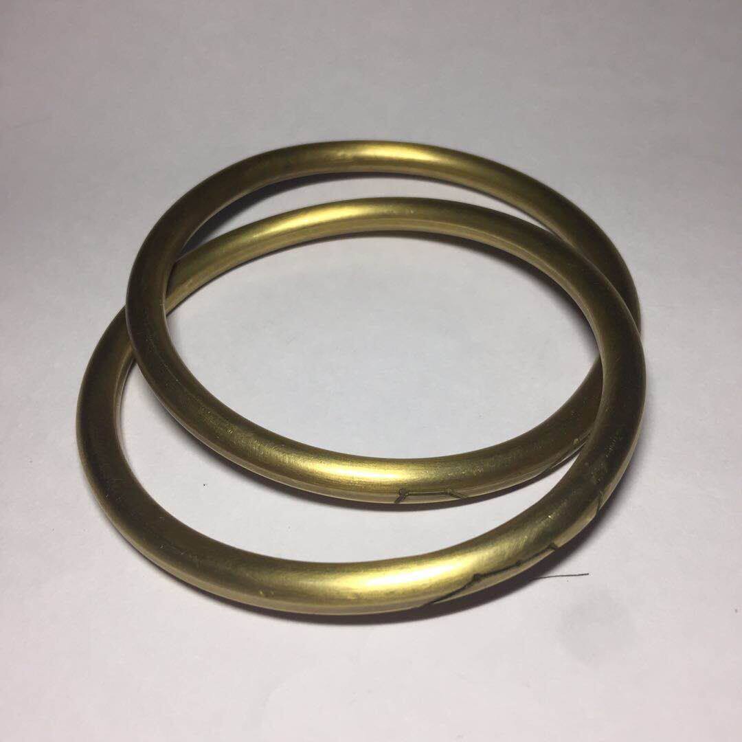 Pure Bronze Dry Kun Ring of Yin and Yang Ring Process Gift Pendulum Decoration