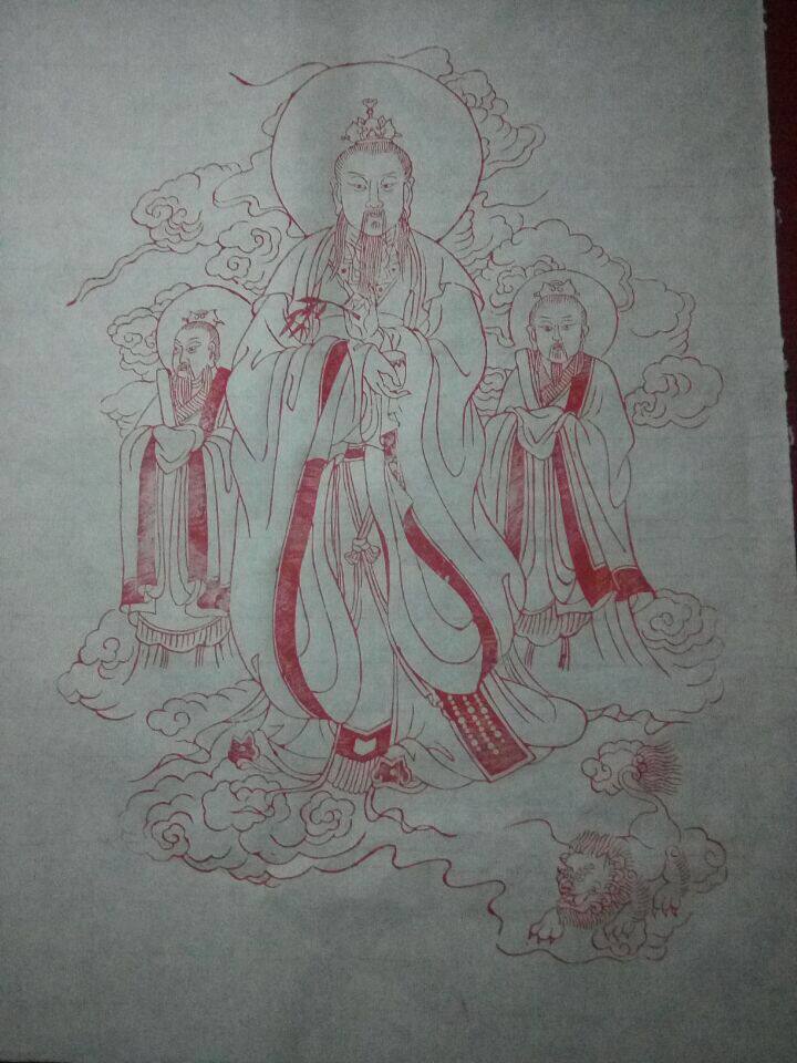 Tai Yi rescue bitter Tianzun folk craft gift decoration