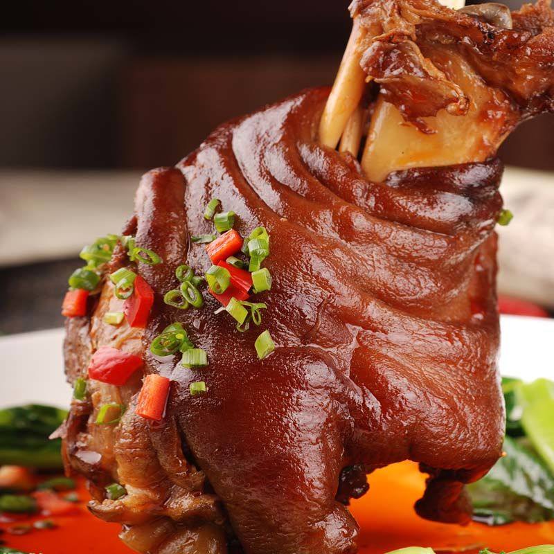 Promotion Taikang Songji Five-Spice Elbow Vacuum Braised Pork Cooked Food Open Bag Heating Ready-To-Eat Oil Not Greasy 1.0kg