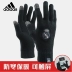 Adidas Adidas Đan găng tay màn hình cảm ứng ấm áp cho nam và nữ Manchester United Real Madrid găng tay đào tạo CY5595