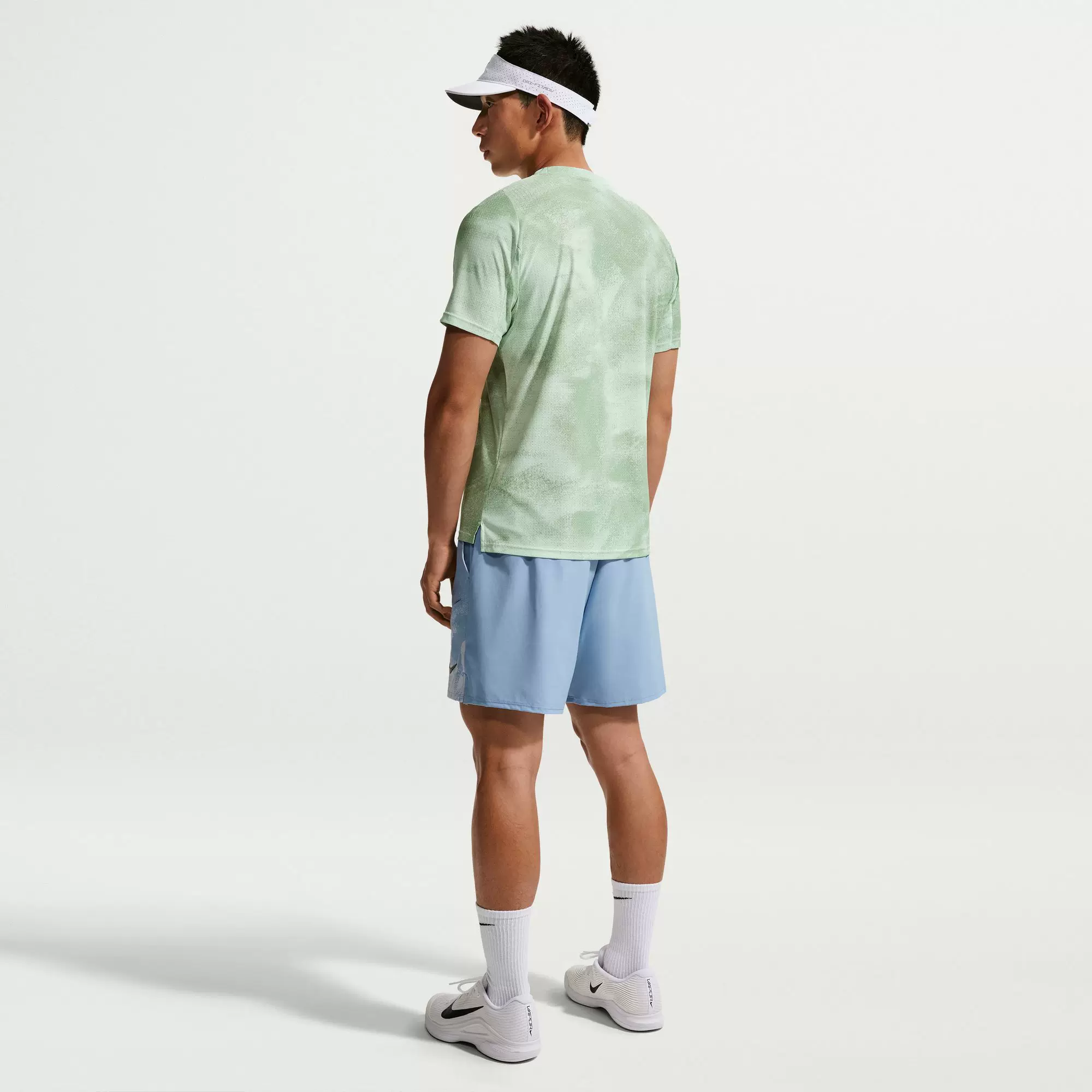 Nike, спортивная теннисная форма, футболка с коротким рукавом