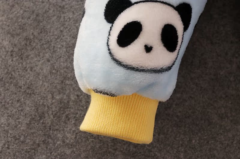 Mùa thu và mùa đông cô gái và trẻ em flannel trẻ em đồ ngủ dày đặt chàng trai và cô gái bé san hô lông cừu dịch vụ nhà bán quần áo trẻ em