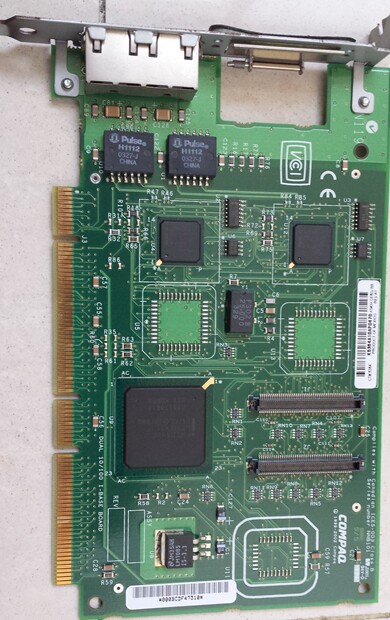 HP Compaq 3X-DE602-BB network card (physical figure) 