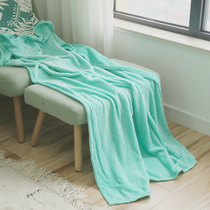 H03 UK DAN SOFT CORAL SUEDE PURE COLOR HOME AFTERNOON NAP BLANKET SOFA BLANKET AIR CONDITIONING BLANKET CAR BLANKET