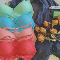 N94 pure original cut value recommended candy color exquisite lace without steel ring vest bra