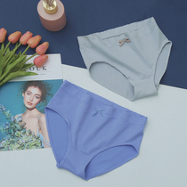  A23A British DAN in autumn and winter with a soft skin-friendly bow seamless mid-high waist briefs do not return