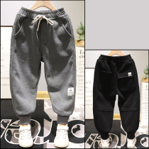 Love Wood Children Dress 2020 Winter Dress New Children Plus Suede Casual Pants Boy Girl Body Suede Sports Pants 5215