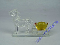 Burial objects (Yuan BMW carts ox carts) cemetery sacrifices storage of ashes ornaments in front of the urn storage of tributes burial