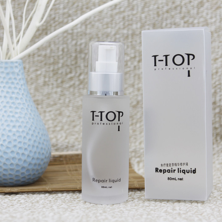 T-TOP hydrotherapy wheat germ essence repairing liquid 80ML hair tail oil free of washing