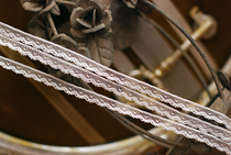 Leaves Lace French lace #119 Handmade DIY