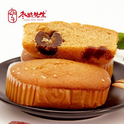 先生 山楂枣泥蛋糕14个约2斤零食散装红枣糕点