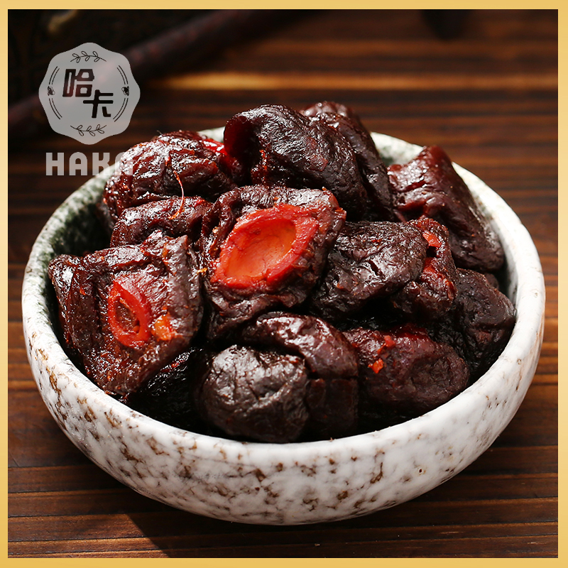 Shanghai haka food cream half plum wet meat soft core deep half plum candied City God Temple specialty store