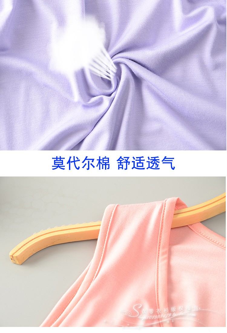 Mùa hè bông phương thức vành đai ngực pad nightdress đồ ngủ ngắn tay áo miễn phí áo ngực một phần mỏng kích thước lớn nhà váy nữ