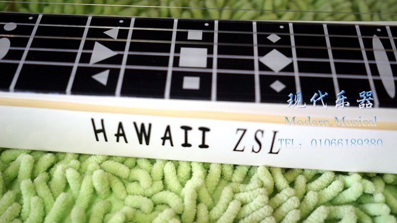 Xuất khẩu nhạc cụ phương Tây mới Đàn guitar điện trượt Hawaii 6 dây Gửi bộ 4 khúc dàn trống